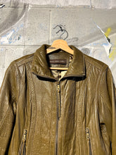 Load image into Gallery viewer, Marc New York Olive Lambskin Jacket
