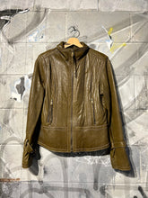 Load image into Gallery viewer, Marc New York Olive Lambskin Jacket
