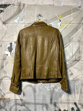 Load image into Gallery viewer, Marc New York Olive Lambskin Jacket
