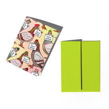 Load image into Gallery viewer, Pigeon Holiday Letters Card: Single card
