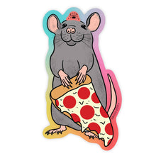 Load image into Gallery viewer, Pizza Rat Sticker
