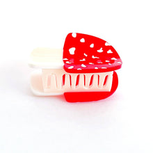 Load image into Gallery viewer, Mini Mushroom Hair Claw Clip
