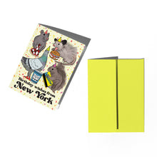 Load image into Gallery viewer, NYC Party Animal Birthday Card: Clear sleeve
