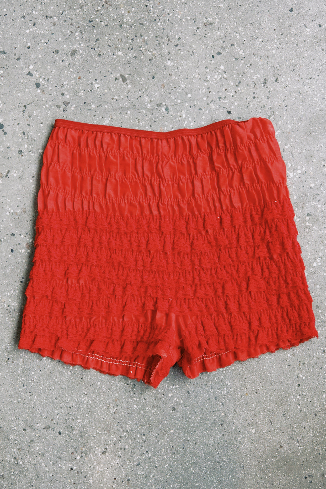 50s Red Bloomer Shorts