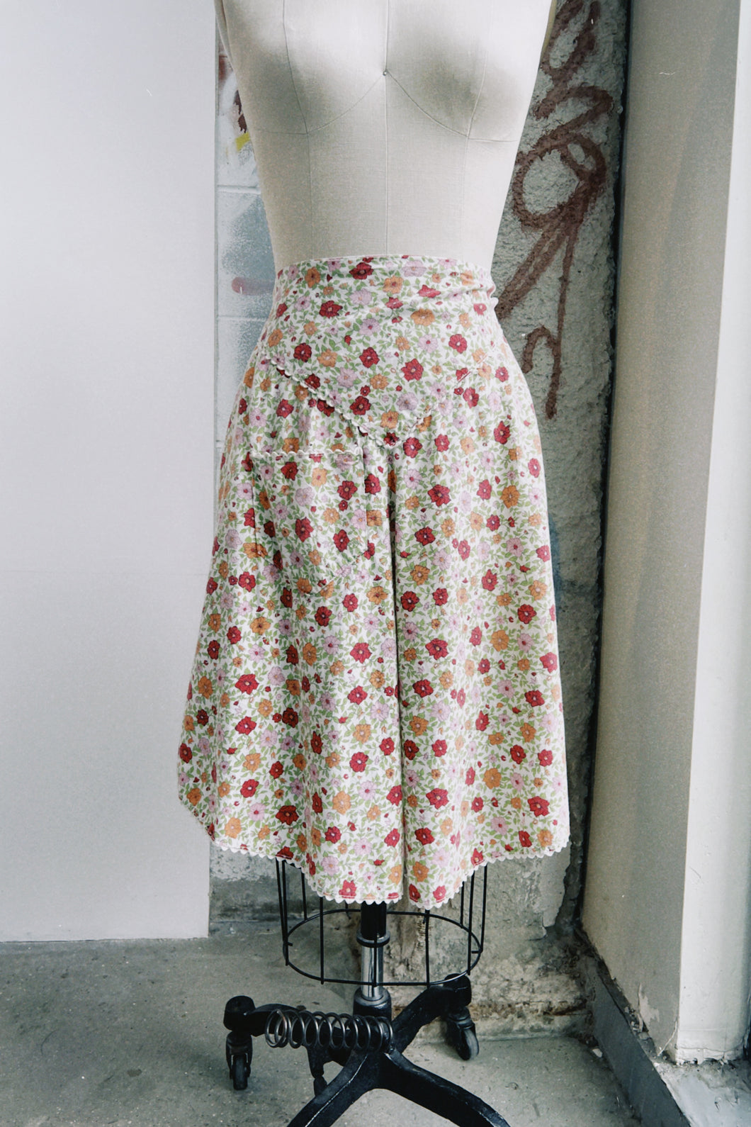 Vintage Floral Apron
