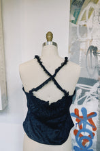 Load image into Gallery viewer, Velvet &amp; Lace Black Beaded Lank
