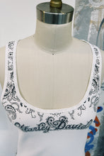 Load image into Gallery viewer, HD Paisley Rhinestone Tank
