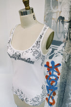 Load image into Gallery viewer, HD Paisley Rhinestone Tank
