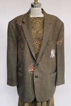 Load image into Gallery viewer, Up-cycled NY Brown Blazer by SADBSH

