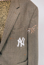 Load image into Gallery viewer, Up-cycled NY Brown Blazer by SADBSH
