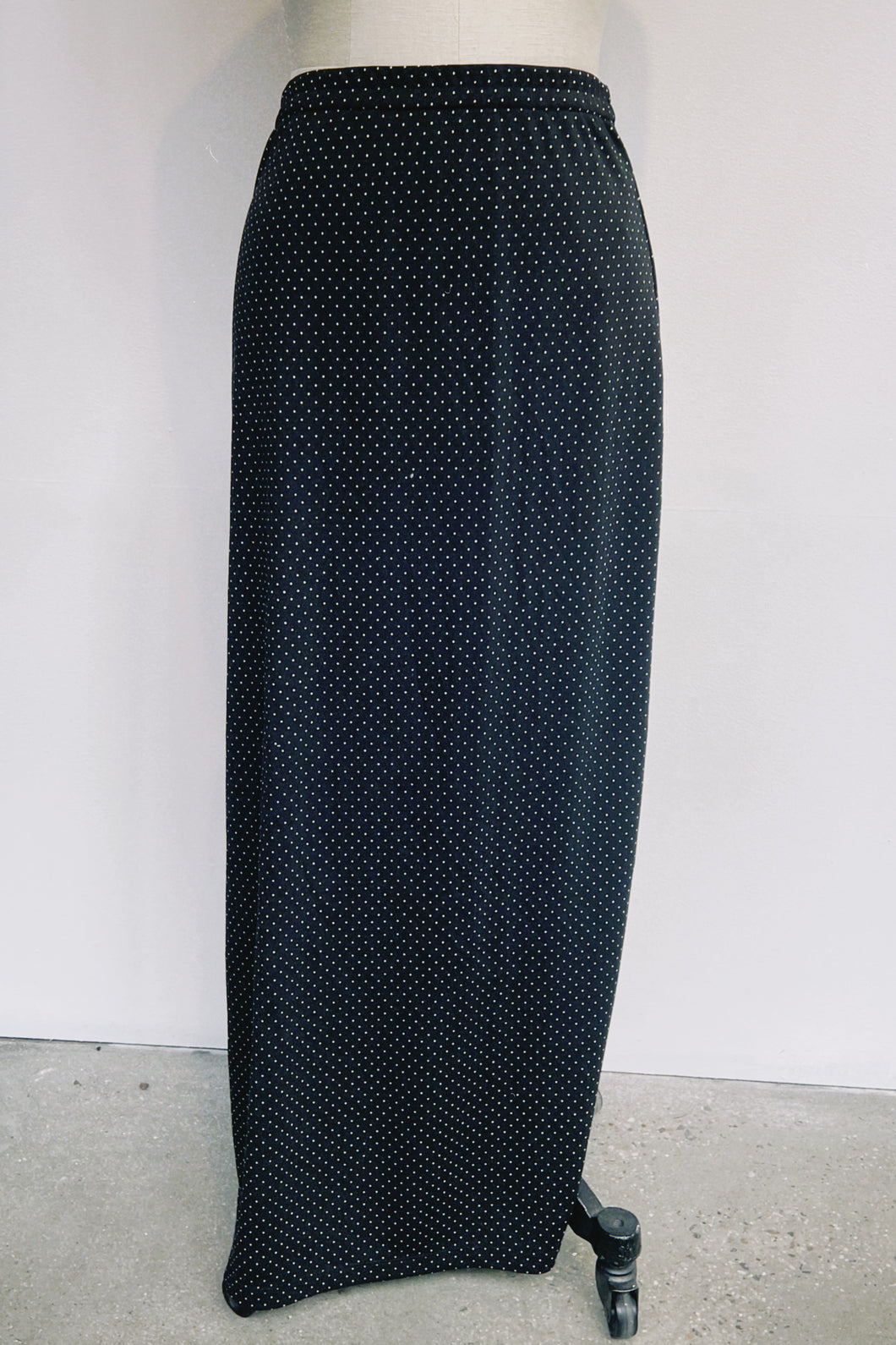Polka Dot Maxi Skirt
