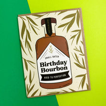 Load image into Gallery viewer, Birthday Bourbon Card: Clear sleeve
