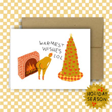 Load image into Gallery viewer, WARMEST WISHES Holiday Card
