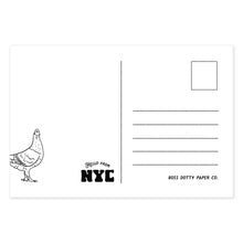Load image into Gallery viewer, Love From New York Pigeons Postcard
