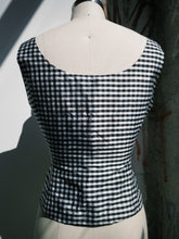 Load image into Gallery viewer, Checkered Silk Tank
