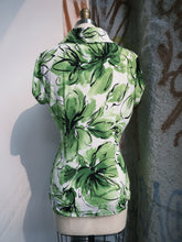 Load image into Gallery viewer, Y2K Abstract Floral Blouse
