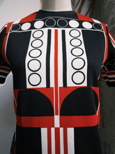 Load image into Gallery viewer, 70s Vintage Art Deco Print Top
