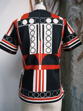 Load image into Gallery viewer, 70s Vintage Art Deco Print Top
