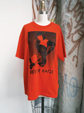 Load image into Gallery viewer, 90s Vintage Mosquito Head Bettie Page Velvet Tee
