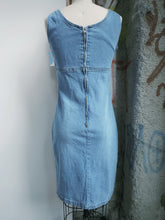 Load image into Gallery viewer, 90s Era Denim Lace Up Dress
