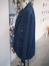 Load image into Gallery viewer, Men Western Denim Blazer
