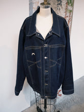 Load image into Gallery viewer, Dark Washed Denim Jacket
