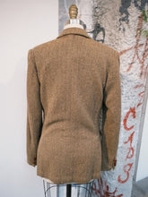 Load image into Gallery viewer, Houndstooth Blazer With Large Button
