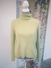 Load image into Gallery viewer, Light Green Turtleneck Sweater
