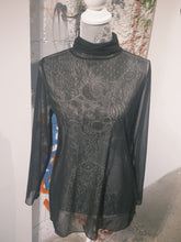 Load image into Gallery viewer, Sheer Mesh Turtleneck

