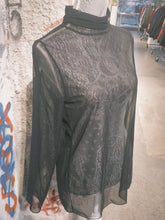 Load image into Gallery viewer, Sheer Mesh Turtleneck
