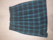 Load image into Gallery viewer, 90s Knit Plaid Skirt
