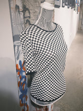 Load image into Gallery viewer, Checkered Knit T-shirt
