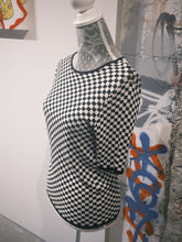 Load image into Gallery viewer, Checkered Knit T-shirt
